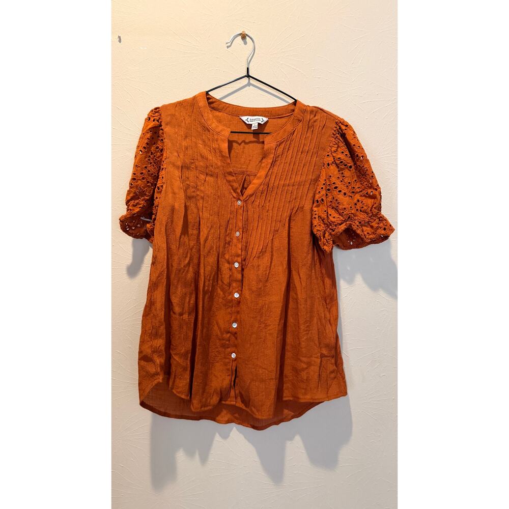 Nanette Lepore Rayon Blend Top Size Large